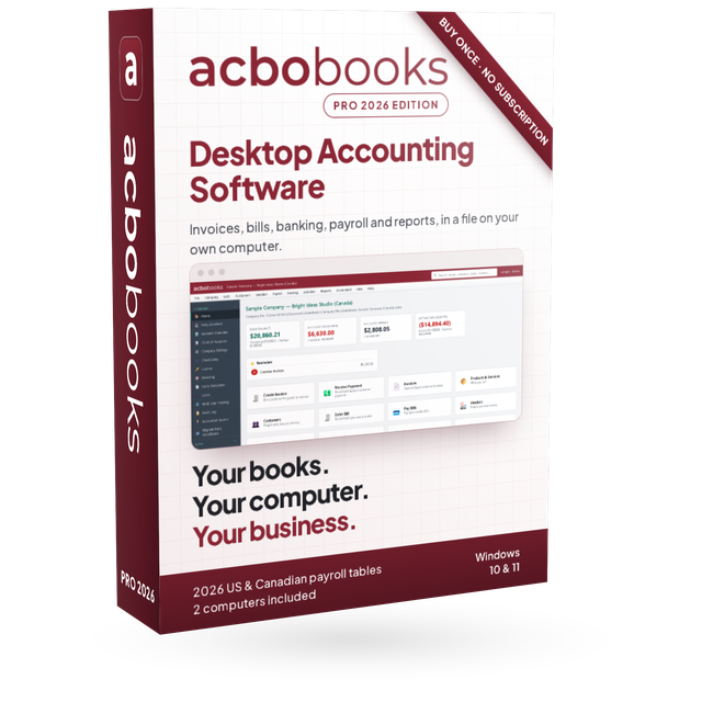 AcboBooks Pro box